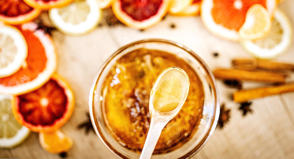 citrus peel spice immune infusion